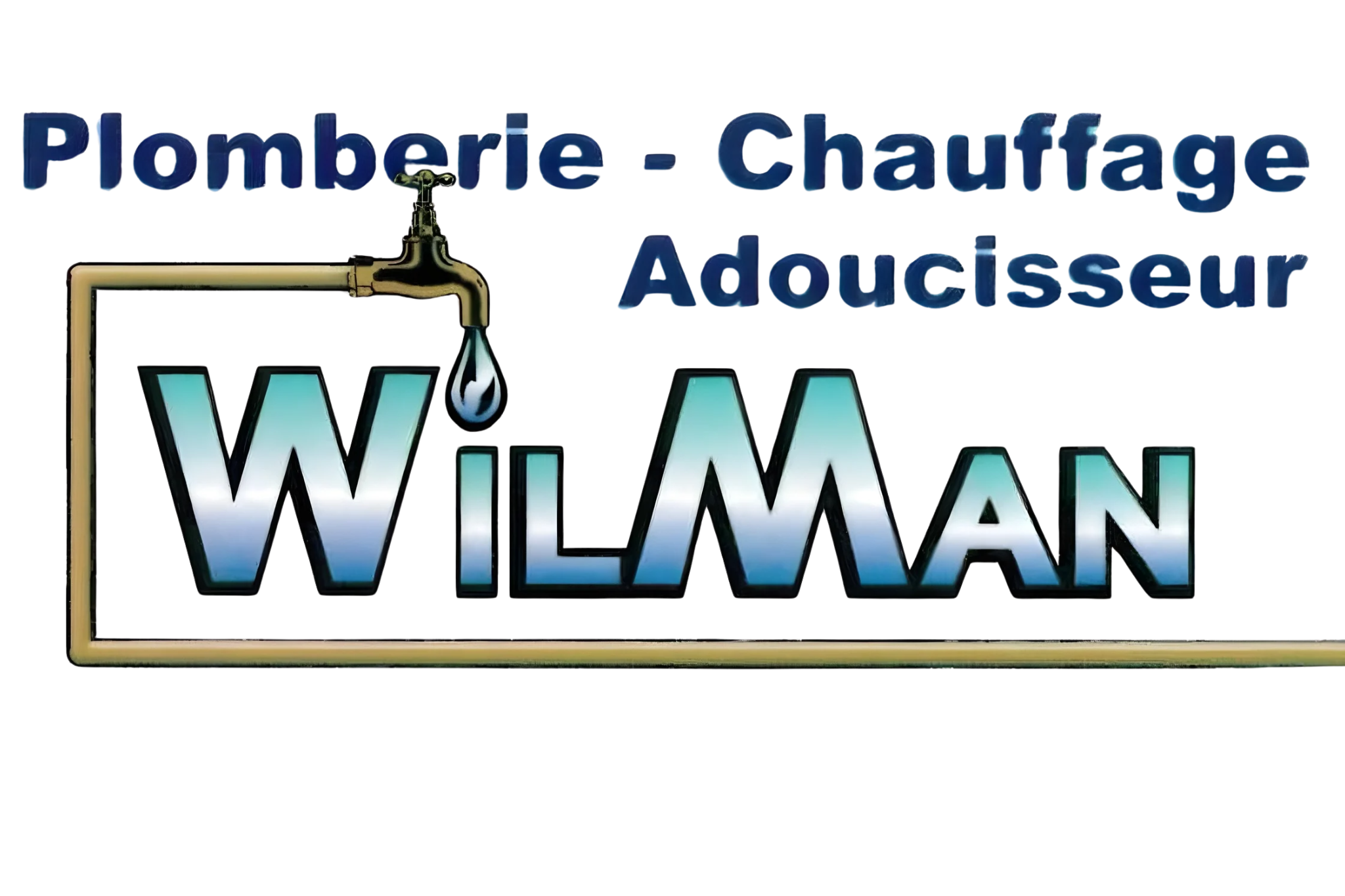 Wilman plomberie logo transparent